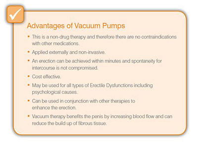 advantages of vacuum pumps