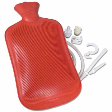 Hot/Cold Water Bottle System Douche/Enema