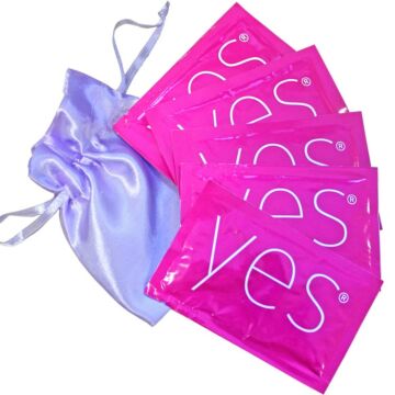 Yes Water-Based Intimate Lubricant Sample Pack