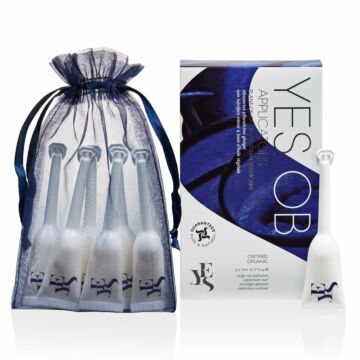 Yes Lube OB Plant Oil Based Natural Personal Lubricant Applicators 