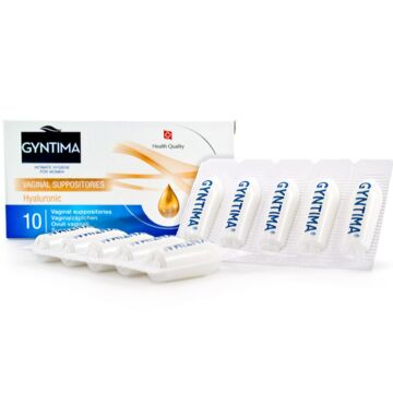 GYNTIMA Vaginal Suppositories - Hyaluronic 1