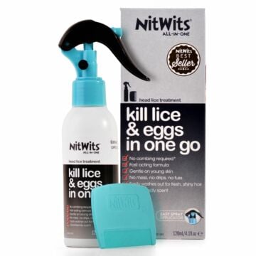 NitWits All-in-One Head Lice Treatment with Comb 1