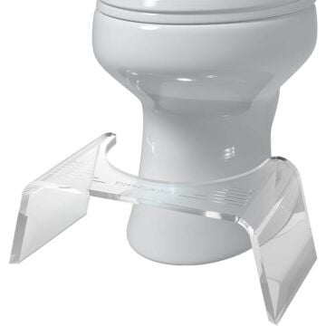 Squatty Potty Slim Ghost Acrylic Toilet Stool 1