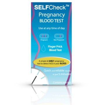 SELFCheck Pregnancy Blood Test 1