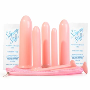 Vuvatech Neodymium Magnetic Vaginal Dilators - 7 Piece Set Pink  0