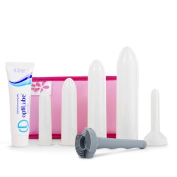 Amielle Comfort Vaginal Dilator Set with Sylk Lubricant 1