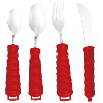 Osalis Home Help Soft Grip Bendable Cutlery Set Dishwasher Proof 1