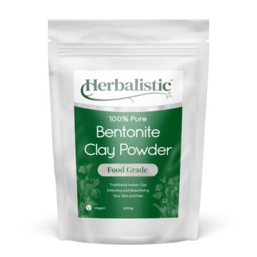 Herbalistic Bentonite Clay Powder Food Grade 300g 2