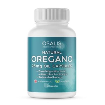 Osalis Natural Oregano Oil Capsules 25mg Supplement 0