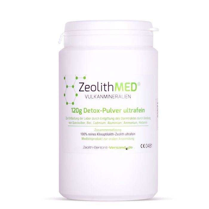 Zeolite Med Ultra Fine Detox Powder Stressnomore