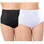 Ladies Lace Brief Discreet Cotton Incontinence Pants with Built-In Pad (High Absorbency) 1