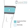 Universal TENS Electrode Leg Wrap 3