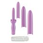 Dr Laura Berman Intimate Dilator Set with Lock Handle and Silicone Sleeve 3