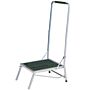 Extra Wide Folding Foot Stool with Handle 1