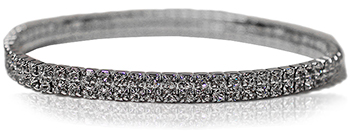 2 layer diamante bracelet