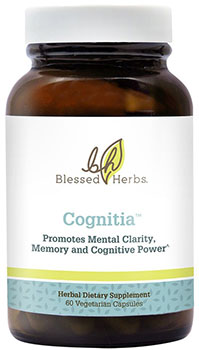 Blessed Herbs Cognitia Memory Supplement bottle