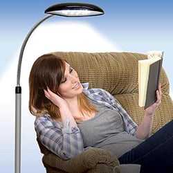 Ideaworks LED Cordless Anywhere Lamp with Foot Control