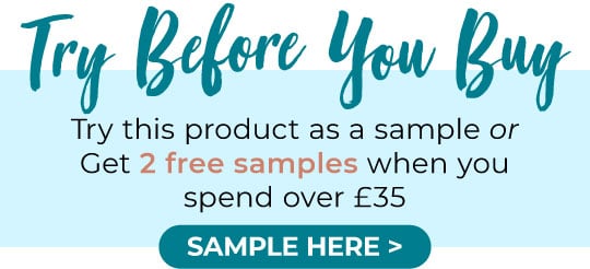 Try this product as a sample or get 2 free samples when you spend over £35