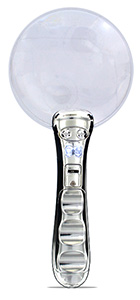 lighted magnifying glass
