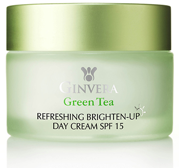 Ginvera Green Tea Refreshing Brighten Up Day Cream
